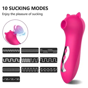 Bâton de massage portable, jouets sexuels pour adultes, stimulation du point G, stimulation du clitoris et des mamelons, vibromasseur mignon en forme d'ours - Product Image 5