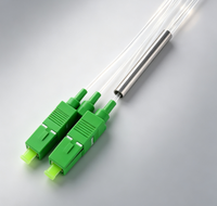 Divisor PLC de Tubo de Acero 1*8 SC/APC, Divisor de Fibra Óptica Monomodo para Red FTTH GPON, Certificado CE, Marca YOFC
