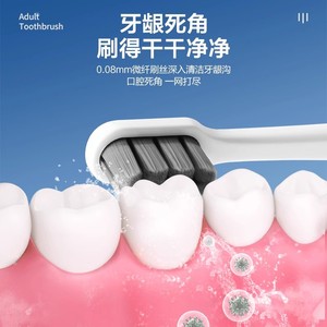 Cofoe Cepillo de dientes con 10000 cerdas suaves, unisex para adultos, para encías sensibles, uso en el hogar y en hoteles - Product Image 5