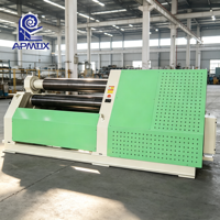 Machine à rouler les tôles à 4 rouleaux, très vendue, personnalisée, haute efficacité, pour tôles d'acier