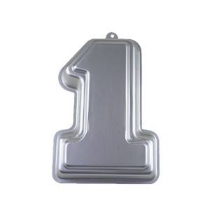 Aluminum Alloy Number One Baking Mold 1 Piece For Cake Chocolate Pudding Making Oven Safe - Product Image 5