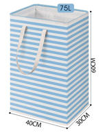 Cesta de lavandería plegable para almacenar y organizar ropa sucia, juguetes y escombros en casa