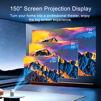 Proyector LED Portátil Directo de Fábrica, 4K, Mini, para Exteriores, Android 14, 720P, Batería Integrada de 3200mAh, Pantalla LCD Inteligente, 170 ANSI Lúmenes