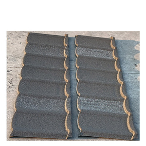 Teja de tejado clásica del metal revestido de la piedra de <span class=keywords><strong>Tudor</strong></span> 1340*420*0,5 m con estabilidad fuerte - Product Image 5