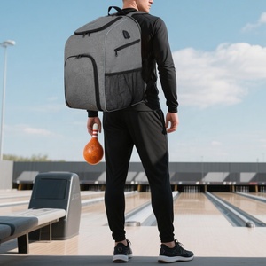<span class=keywords><strong>Sac</strong></span> à <span class=keywords><strong>dos</strong></span> pour boule de bowling individuelle pour hommes et femmes, taille 16, compartiment rembourré pour boule, respirant, USB, portable, étanche - Product Image 1