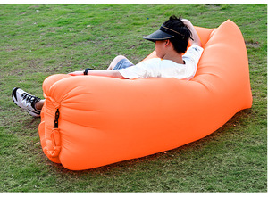 Divano Gonfiabile Leggero e Portatile, Sdraio da Spiaggia a Gonfiaggio Rapido per Campeggio, Prato, <span class=keywords><strong>Mare</strong></span> e Festival Musicali - Product Image 5