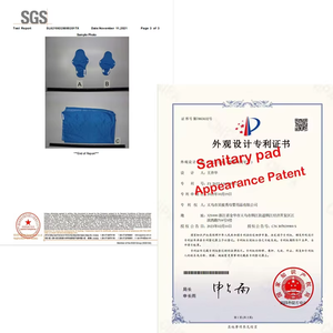 6 pièces <span class=keywords><strong>serviettes</strong></span> hygiéniques organiques réutilisables Super absorber les tampons menstruels en tissu ailé protège-slip féminin imperméable tampons menstruels - Product Image 3