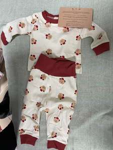 Set Estivo per Bambini di 2 Anni, Pigiama in Cotone Stampato alla Moda con Maglietta a Maniche Corte e Pantaloncini - Product Image 5