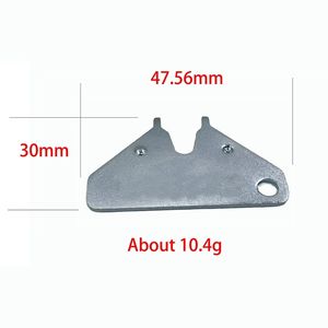 مفتاح على شكل مفتاح ومفتاح SPCC مطلية بالزنك باللون الأزرق - Product Image 4