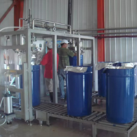 Machines de remplissage de sacs aseptiques à une tête et à double tête pour jus de fruits, pâte de tomate, jus de fruits concentré et lait.