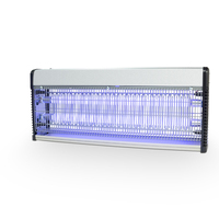 Penangkap Nyamuk & Lalat Elektrik Efisiensi Tinggi dengan Semprotan Bubuk JB20E 2*18L Lampu UV LED Solid State untuk Dapur dan Pabrik