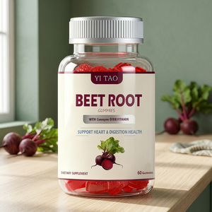 Beet Root Gummies OEM Manufacturing Nitric <b>Oxide</b> & Detox Support Natural Antioxidant Sugar-Free Private Label Wholesale - Product Image 1