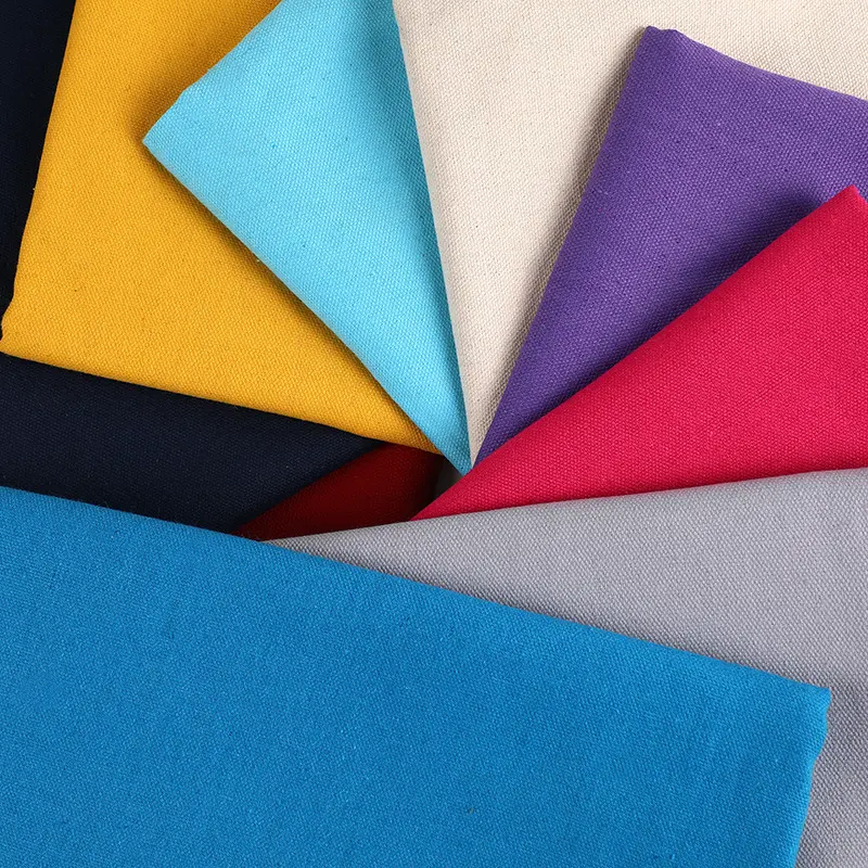 10 Een Katoenen Geverfd Canvas Alle Kleuren Kunnen Worden Besteld Schoenmaterialen Tassen Handtassen Kleding Textiel Stoffen