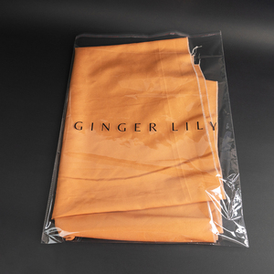 Wholesale Women Jeans Package OPP <b>Bags</b> Custom Logo Clear Garment <b>Bag</b> Strong Adhesive PE Plastic <b>Packing</b> <b>Bags</b> for Small Business - Product Image 5