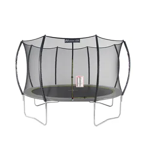 Trampolin Flora 12FT Pabrik Grosir Cina Profesional Trampolin untuk Taman Trampolin Luar Ruangan