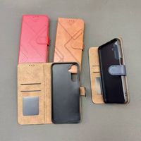 Étui portefeuille magnétique en cuir personnalisé avec logo pour iPhone 18 17 Air 14 13 15 Pro Max 16 Plus – Housse de protection pour téléphone portable