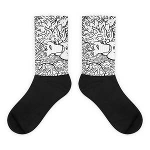 IMPOSIBLE # 10 Pares de Calcetines Talla Única Rojos con Rayas, Transpirables, de Spandex, para Uso Diario, Deportivo o de Negocios, con Puño Inferior con Estampado Digital - Product Image 1