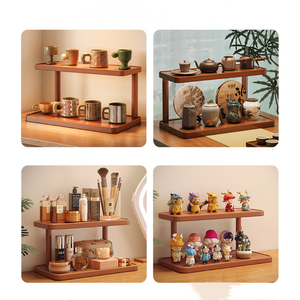 Wholesale New Wooden Desktop Multi Layer <strong>Storage</strong> <strong>Rack</strong> for Home Cup Mug <strong>Bottle</strong> Shelf Office Desktop Kitchen <strong>Storage</strong> Holders <strong>Rack</strong> - Product Image 4