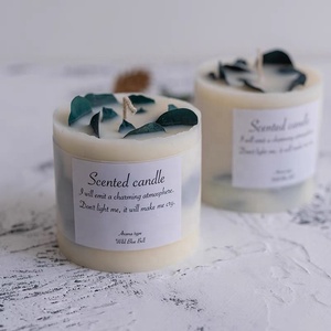 Natural Hand Made Fragrance Luxury Soy Wax Essential Oil <strong>Candles</strong> <strong>Eucalyptus</strong> Scented <strong>Candle</strong> - Product Image 3