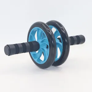 Automatic rebound ab abdominal exercise roller for Home use Body Building Functional Fitness Strength ab roller wheels