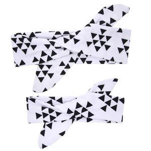 Gedrukt moeder en kind hoofdband sets konijn oor haarband hoofdtooi mom baby haaraccessoires set - Product Image 4