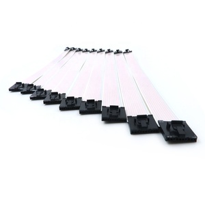 Kabel Data FPC Jumper YZCONN Custom 0.5mm 2.54mm Pitch dengan Ujung Bulat dan Terminal IDC, Kabel Pita Datar FFC - Product Image 4