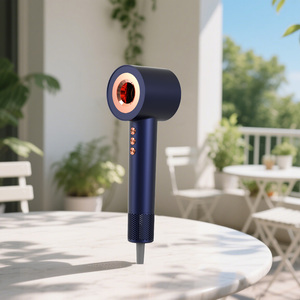 Sèche-cheveux professionnel Moteur sans balais 110000 tr/min et 400 millions d'ions négatifs Conception creuse Sèche-cheveux multi-styles - Product Image 1