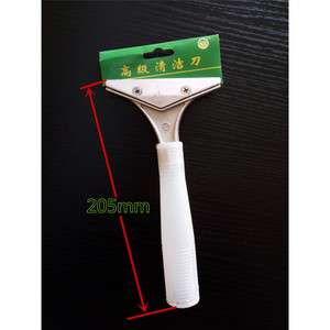 Couteau de nettoyage en acier inoxydable 205 mm pour murs et sols en verre, raclette multifonctionnelle durable - Product Image 1