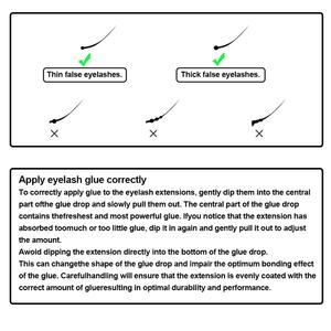 Colle à cils UV Pinky Leem Private Label, séchage rapide à la lumière LED, imperméable, colle à extensions de cils UV rose, adhésif à cils UV - Product Image 3