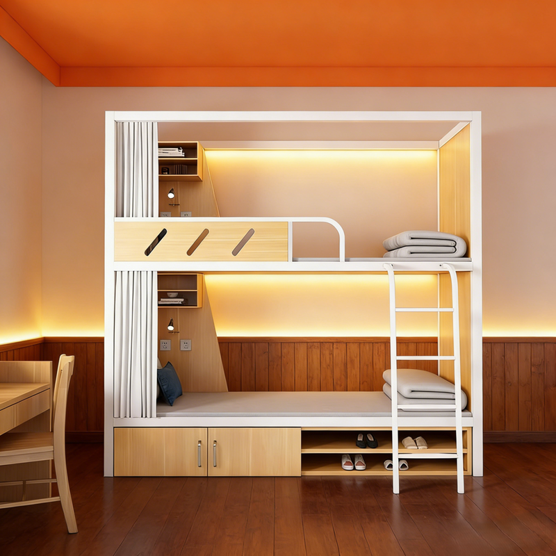 Modern Durable Four Person Metal Dormitory