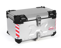 F2-moto 65L Imperméable À L'eau grande livraison de boîte de cargaison pour moto accessoires boîte en alliage d'aluminium boîtes de queue