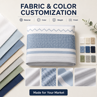 Fabricant en gros de parures de lit personnalisées OEM ODM – Motif, couleur, taille et logo personnalisables – Housse de couette, drap, taie d'oreiller