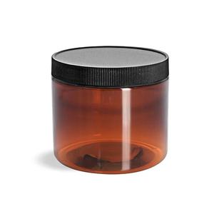 500ml 8oz bocal en verre brun à large <span class=keywords><strong>bouche</strong></span> sel de <span class=keywords><strong>bain</strong></span> beauté corps beurre stockage bocal en verre avec bouchon en alun à vis pour bougies - Product Image 6