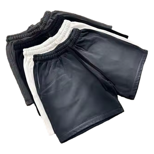 Tùy Chỉnh 400gsm 100% Cotton Lông Cừu Quá Khổ Phù Hợp Với Quần Short Sidr Và Trở Lại Túi Giặt Jogger Quần Short Cho Nam Giới - Product Image 5