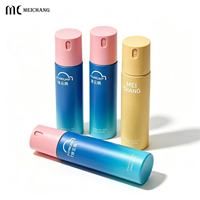 Flacon pulvérisateur PET à buse rotative de 80 ml, 100 ml, 120 ml pour emballage de liquides cosmétiques et de soins personnels