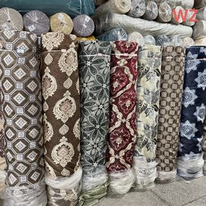Haute Qualité Polyester Jacquard Rideau <span class=keywords><strong>Tissu</strong></span> Salon Rembourrage <span class=keywords><strong>Tissu</strong></span> Fabricant Liquidation Vente - Product Image 1