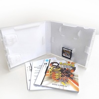 Boîtier de protection en ABS de haute qualité pour jeux DS, avec boîte et manuel, communication filaire, compatible anglais et français