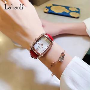Labaoli LA048 <span class=keywords><strong>นาฬิกา</strong></span>ข้อมือหนังแท้หรูหราโลหะผสมกันน้ํา <span class=keywords><strong>Longbo</strong></span> <span class=keywords><strong>นาฬิกา</strong></span>แบรนด์หญิงสี่เหลี่ยมผืนผ้า<span class=keywords><strong>นาฬิกา</strong></span>ข้อมือผู้หญิง - Product Image 6
