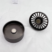 Diffuseur d'air pour voiture de haute qualité en alliage de zinc et cuir, 3 tablettes parfumées, personnalisation OEM