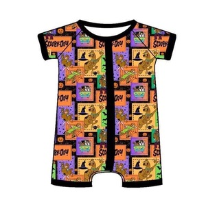 Radyatör Springs yürüyor yenidoğan erkek kız kısa kollu bambu Rayon bebek Shortie <span class=keywords><strong>2</strong></span> yolları Zip pamuk bebek Bodysuit battaniye - Product Image 6
