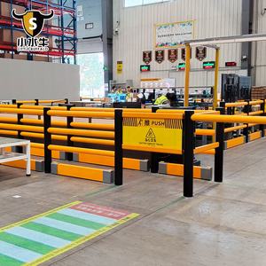 産業用安全スイングバリア回転式ゲート プラスチック製交通バリア スイングデザイン 耐荷重3トン 黄色+黒色 PAS13規格バリア - Product Image 5