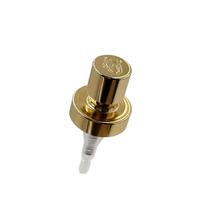 Pulvérisateur à pompe en aluminium-plastique personnalisé, bouchons de bec verseur pour parfum, fonction anti-fuite, divers logos de marques, expédition en vrac, couvercles de bouteilles
