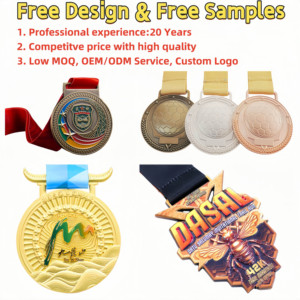 Manufacture Design Your Own Custom <strong>Metal</strong> <strong>Medal</strong> Zinc Alloy 3D 5K Marathon Football Swimming Race Finisher Award Sports <strong>Medals</strong> - Product Image 6