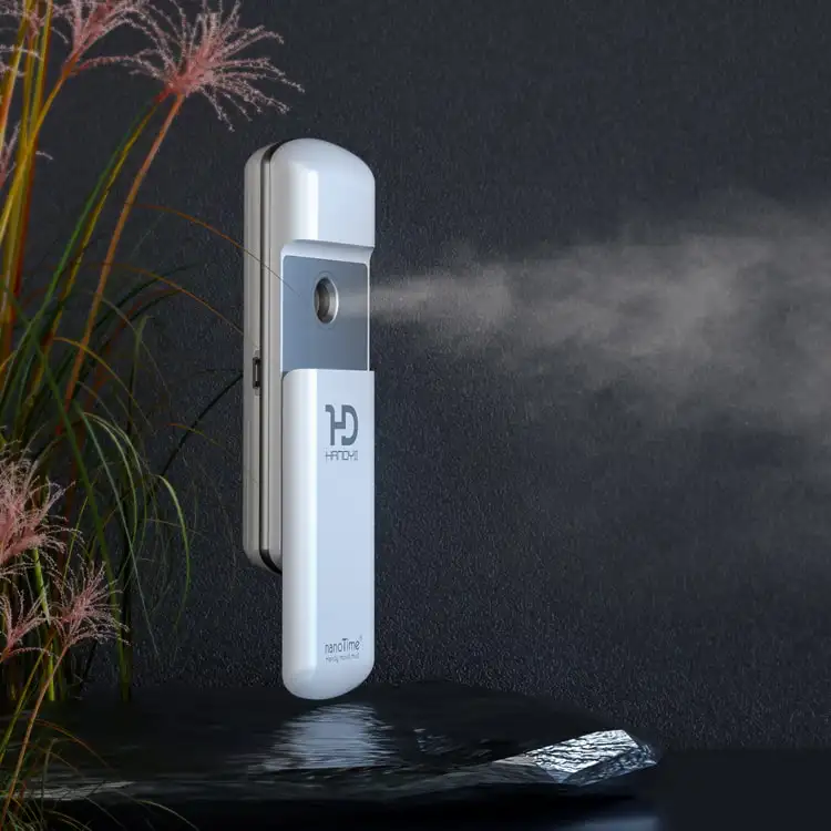 High quality Electronic Face Vaporizer Anion Nano Sprayer Water Replenisher Handheld Cold Spray