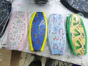 Diseño personalizado impresión por sublimación cubierta de correa de máscara de buceo correas de máscara de neopreno suave - Product Image 6