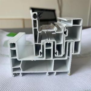 Profils de fenêtre et de porte UPVC matériau dur <span class=keywords><strong>PVC</strong></span> couleur d'extrusion OEM profil d'angle et plastique stratifié T U - Product Image 3