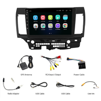 Pour Mitsubishi Lancer EX 2010-2017, GPS Navigator, Android Auto, CarPlay, écran tactile pour lecteur, écran 1280x720, WiFi intégré