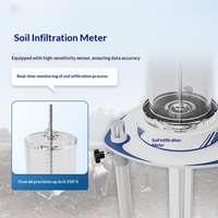 Mètre d'infiltration intelligent du sol, dispositif de mesure du taux d'infiltration, conception multi-interface, testeur de conductivité hydraulique numérique