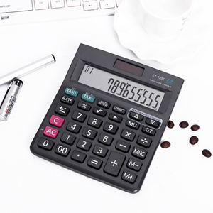 เครื่องคิดเลขตั้งโต๊ะไฟฟ้า12หลักตัวเลือก<span class=keywords><strong>ภาษี</strong></span>แบตเตอรี่พลาสติกที่ใช้พลังงานจากการตรวจสอบและฟังก์ชั่น<span class=keywords><strong>ภาษี</strong></span>ที่ถูกต้อง - Product Image 6