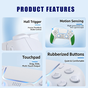 Wireless <strong>Controller</strong> <strong>for</strong> PS5 Hall Effect Joystick with RGB Lighting Touchpad <strong>for</strong> PS5 Gamepad <strong>PC</strong> <strong>Gaming</strong> Joystick - Product Image 6
